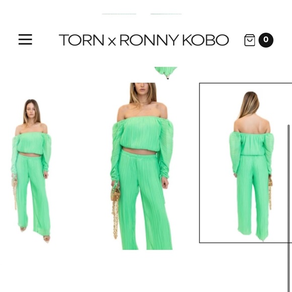 Shania Pants: Torn by Ronny Kobo - Brand New!!! - Picture 3 of 10